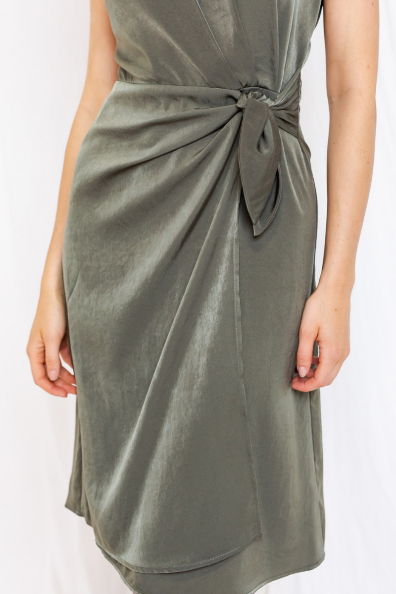 Olive Green Dress