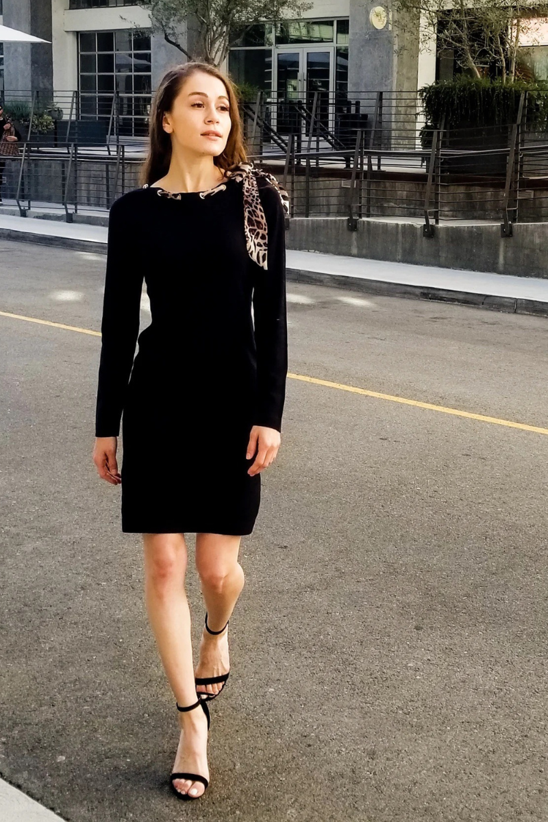 Black Long Sleeve Dress